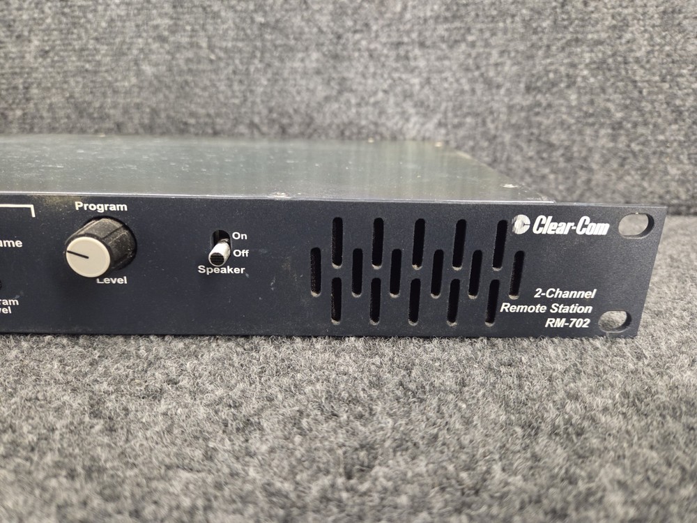Clear Com RM-702 Dual Channel Intercom Remote Station - Clearcom