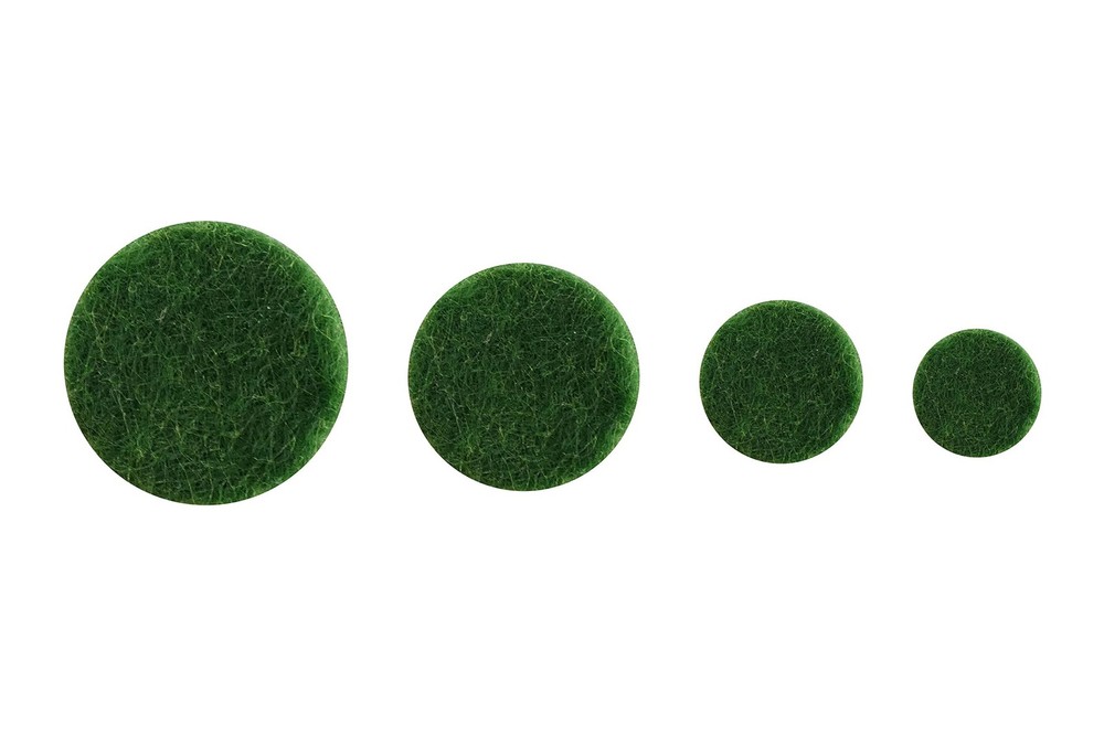 9423 Self-Adhesive Felt Surface Protection Pads, Assorted Sizes, 46-Count, Gr...