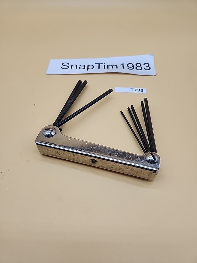 Eklind Tool No812  Folding Hex Wrench Set