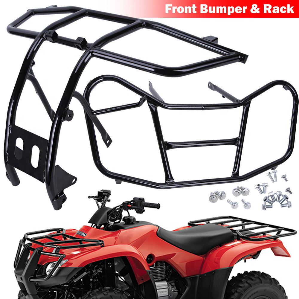 For Honda TRX250TE TRX250TM Recon 250 2005-24 ATV Front Rack Carrier and Bumper