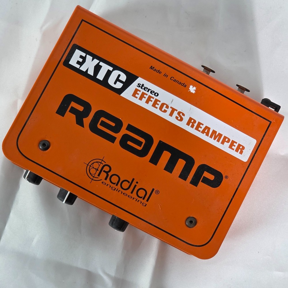 Radial Engineering EXTC-Stereo Effects Reamper - Guitar Pedal Interface for DAW