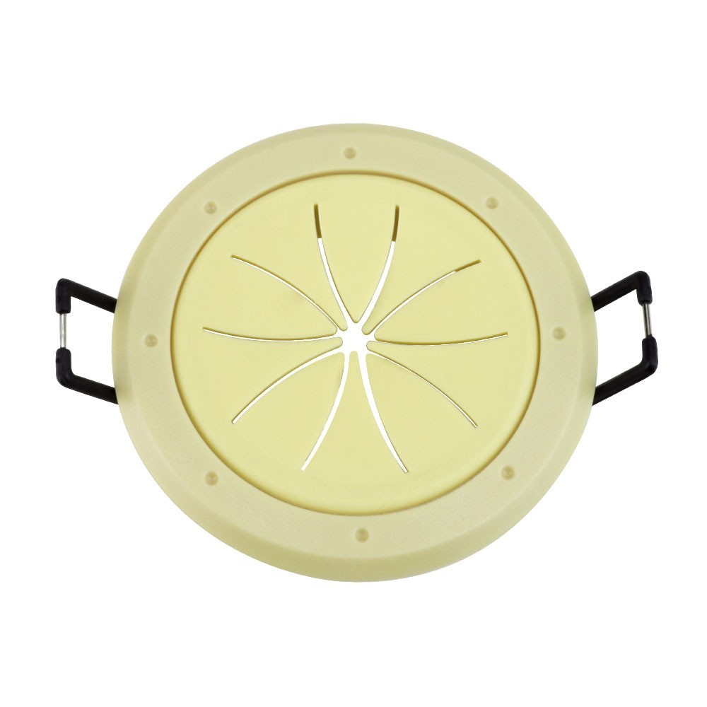 2" Cable Pass Through Port Spring Lock - Ivory - Construct Pro Speedy’Z