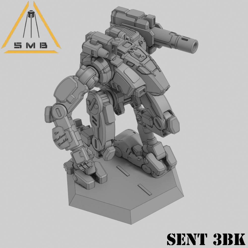 Sent3BK - 6mm Sir Mortimer Mech
