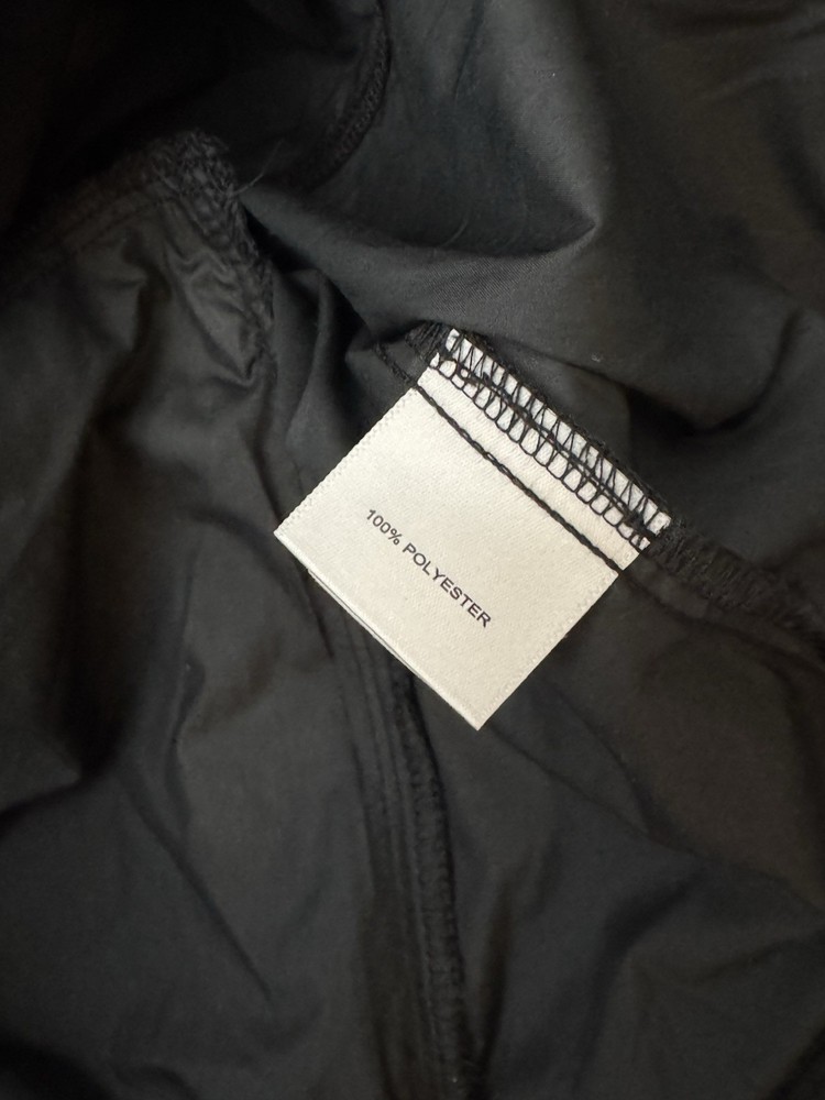 Peter Millar Size Small Black Windbreaker Quarter Zip Golf Pullover Light Jacket