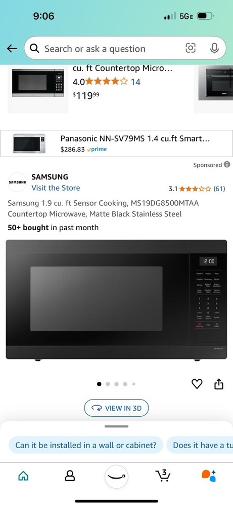 Samsung Microwave