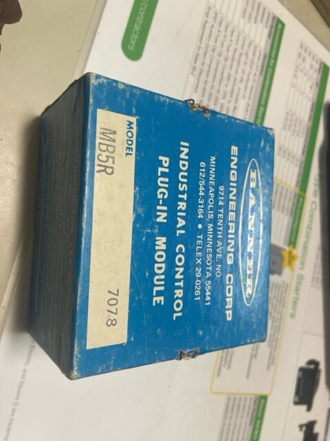 BANNER MB5R MODULE New In Box