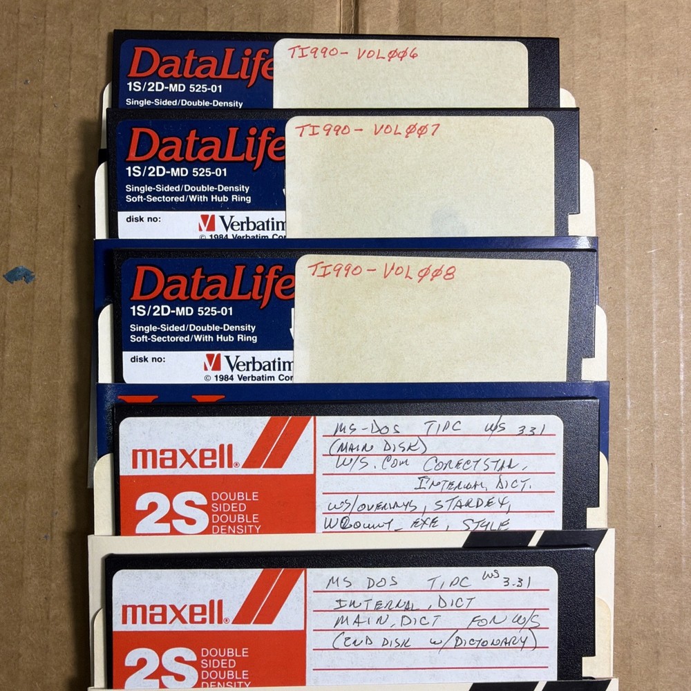 Texas Instruments Ti-990 Floppy Drive Lot