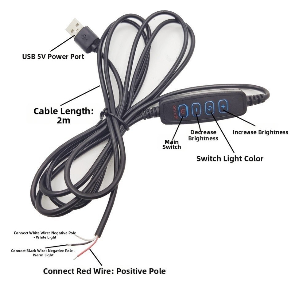 Compact LED Ring Light 11 2x9 2cm for Selfie Video and Makeup Application