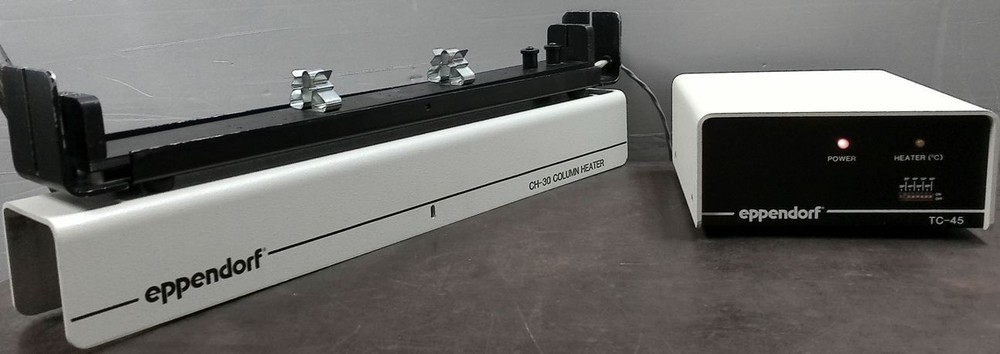 EPPENDORF CH-30 COLUMN HEATER, WITH EPPENDORF TC-45 HEATER CONTROLLER