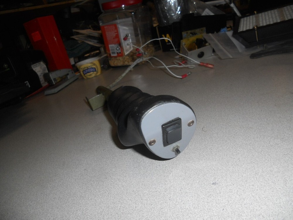 Experimental aircraft stick with grip, see notes