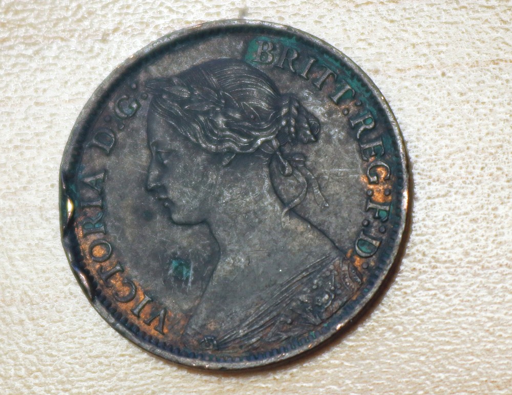 1861 Nova Scotia Half 1/2 Cent