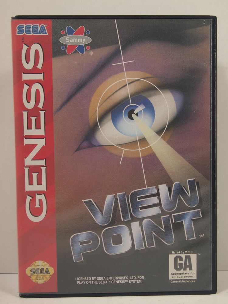 Viewpoint Case (SEGA Genesis) Authentic BOX ONLY