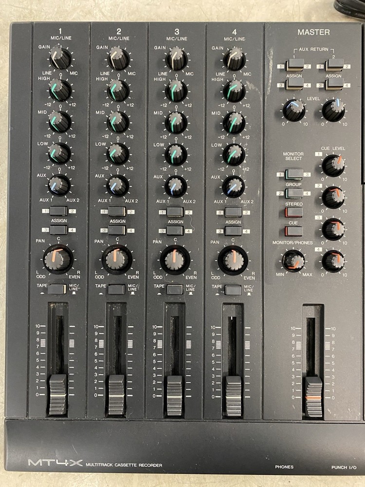 Yamaha MT4X Multitrack Cassette Recorder - Partially Tested *READ*