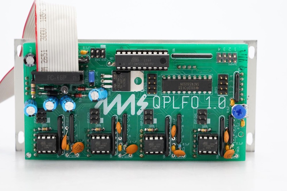 4MS QPLFO Quad Pingable LFO Eurorack Module w/ Manual & CV Patch Cable #52877