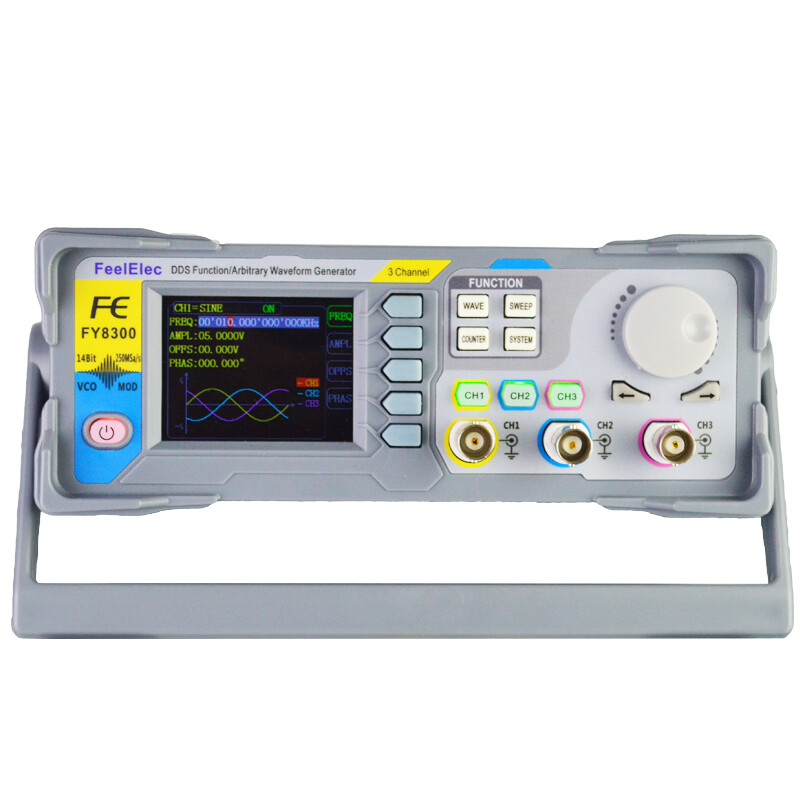 FY8300S 3-CH DDS Function Signal Arbitrary Waveform Generator 4-CH TTL Signal