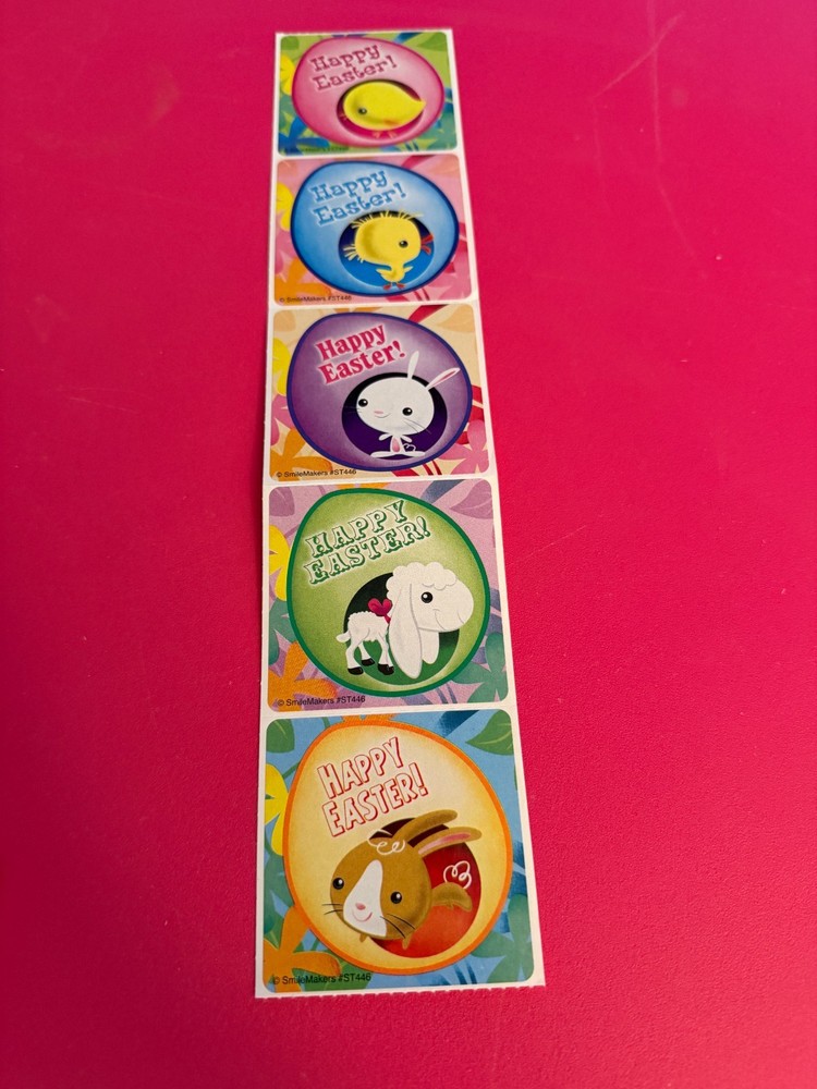 STICKER SHEET: Easter Egg bunny rabbit