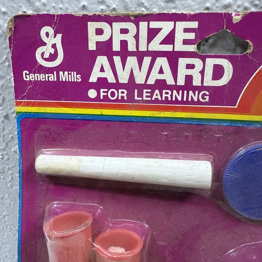 General Mills "Prize Award for Learning" 3 Game Activity Set