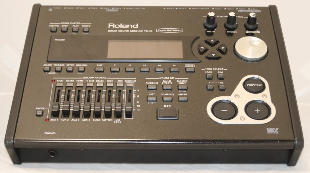 Roland TD-30 Drum Sound Module SuperNATURAL
