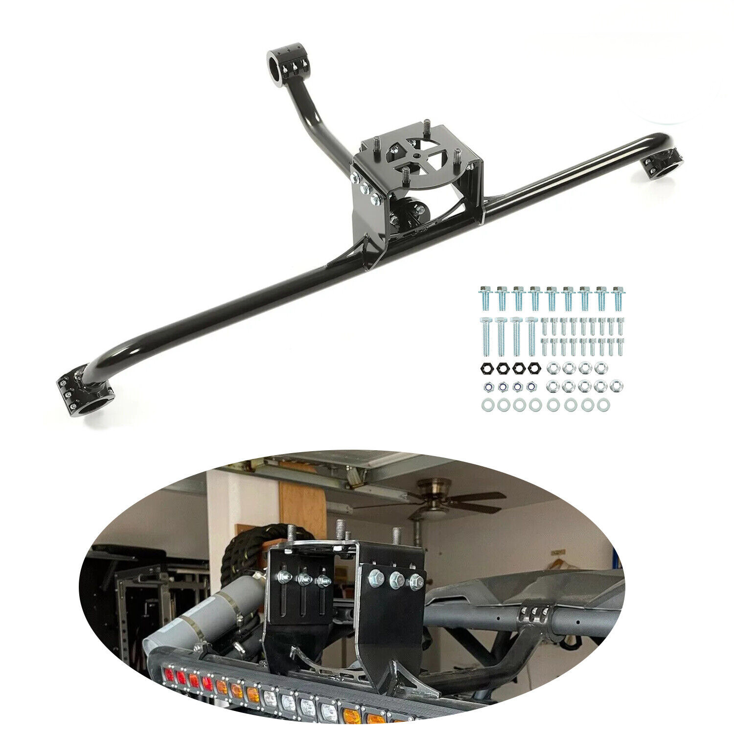 For Can-Am Maverick X3 Turbo Max R Ds Spare Tire Carrier Mount Rack 2017-2023