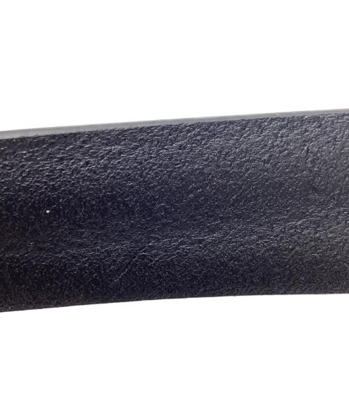 MaxMara Cow leather long belt black