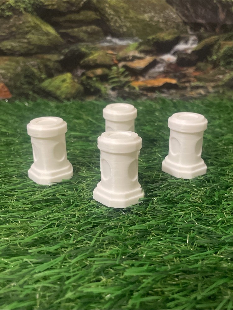 Warhammer DnD Compatible Terrain BUNDLE White Unpainted