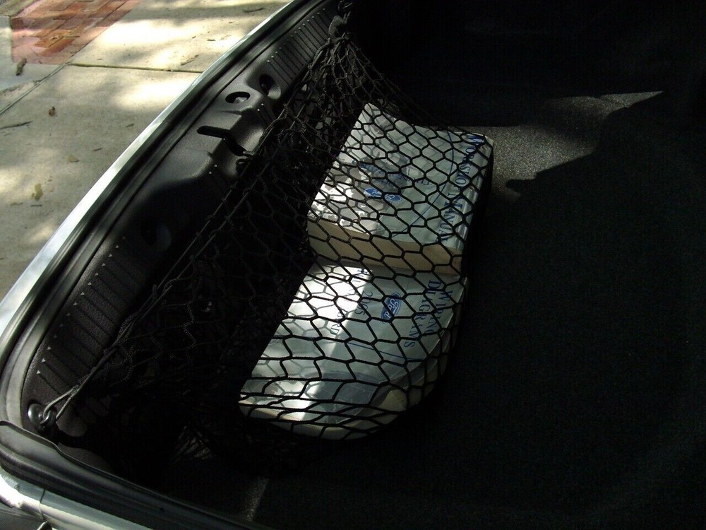 Rear Trunk Envelope Style Web Mesh Cargo Net for FORD Thunderbird 2002-2005 New