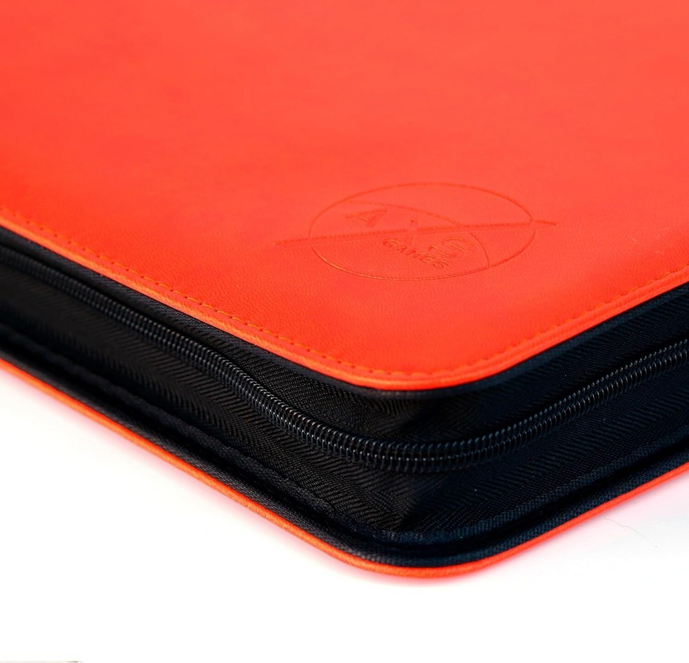 AXS Games Toploader Binder, Holds 252 Toploaders 9-Pocket Top Loader Storage