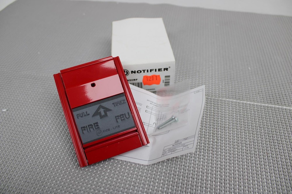 Fire-Lite MPS-950BF Series Single-Stage Non-Coded Manual Fire Alarm Pull Station