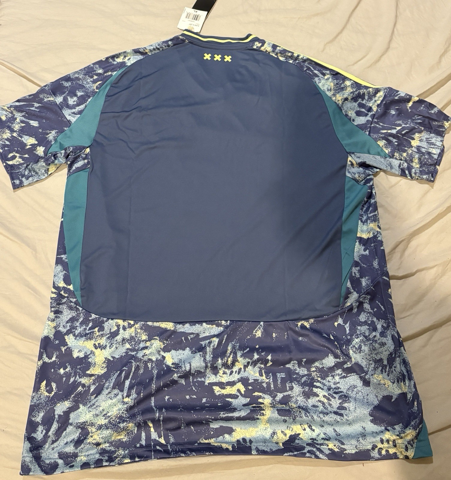 2024 Ajax Away Kit Jersey Adidas Men’s XL Brand New with Tags Blue