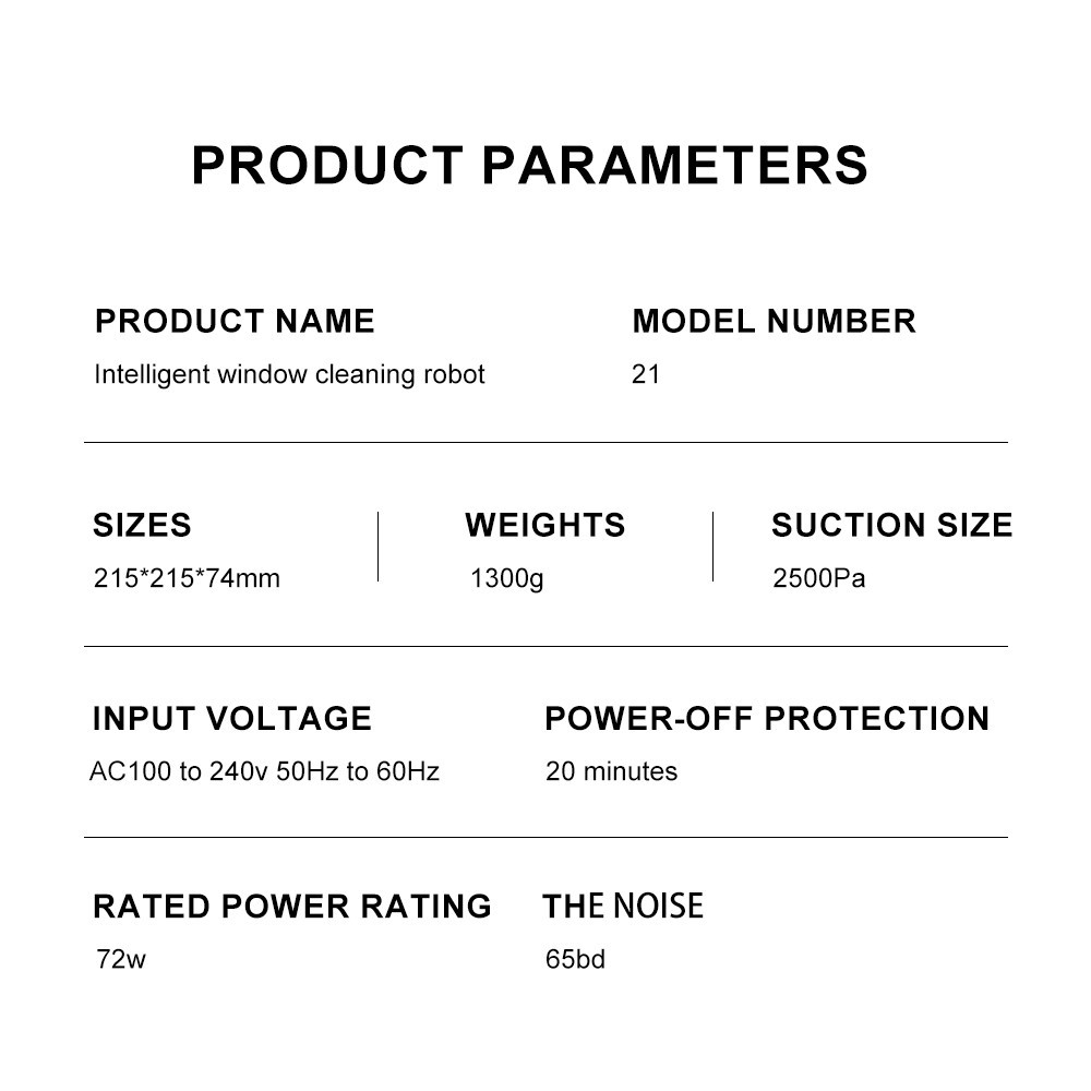 Automatic Window Cleaning Robot Remote Control Double Head Water Spray