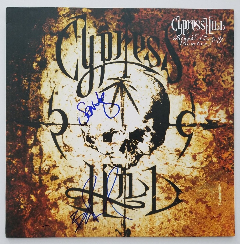 Cypress Hill Signed Black Sunday Remixes RSD Vinyl Record Album Rap Legends RAD
