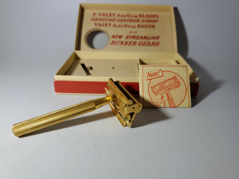 VINTAGE VALET AUTOSTROP RAZOR WITH ORIGINAL BOX