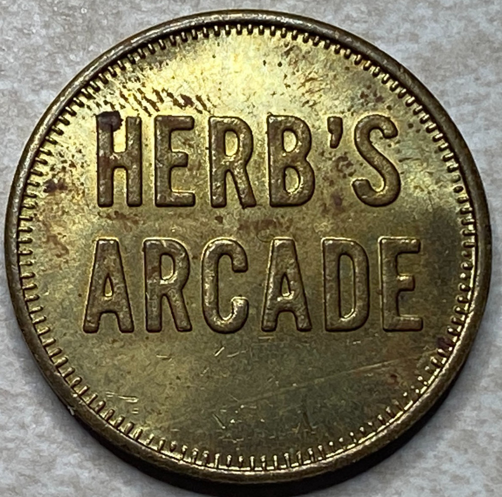 Herb's Arcade Token T2906