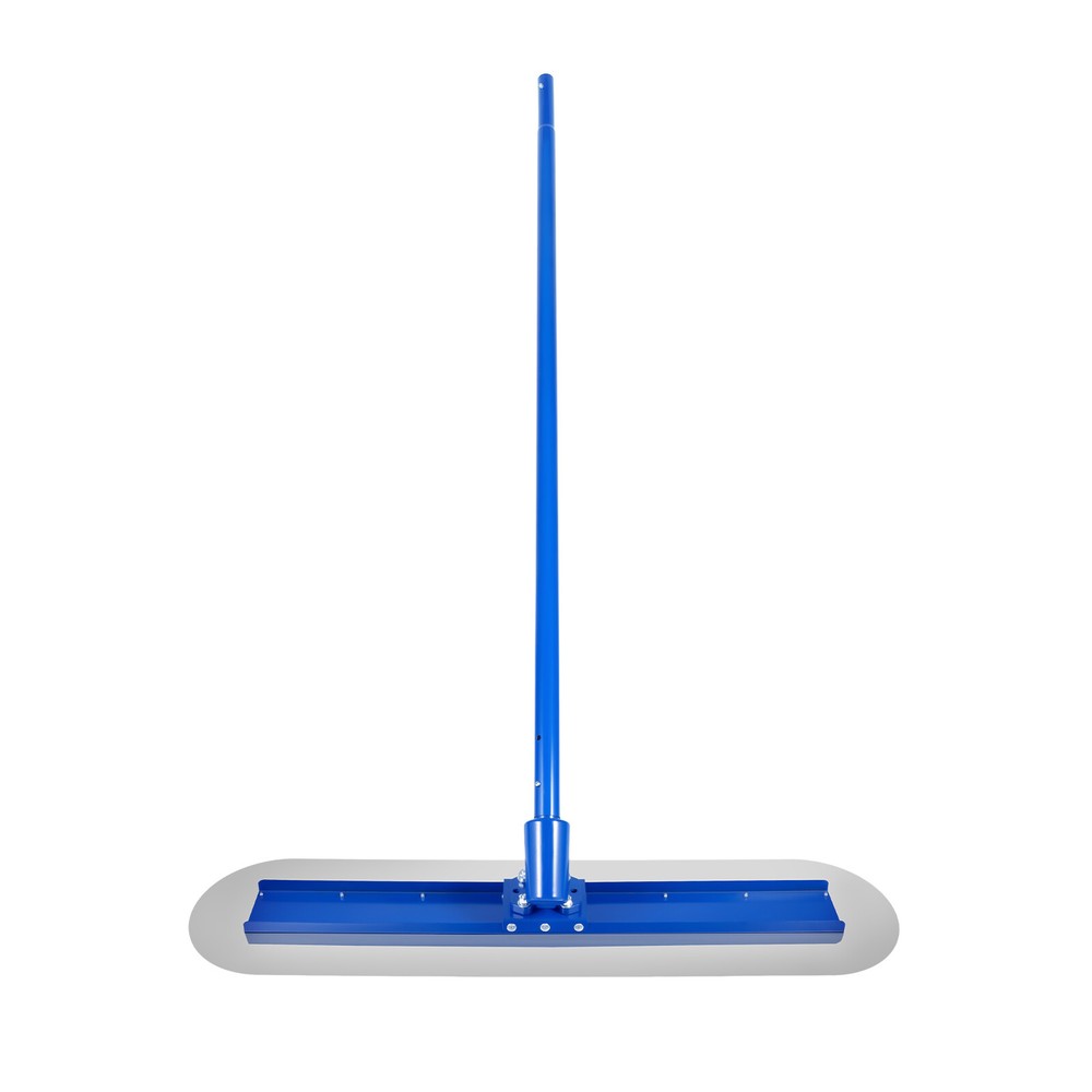 48”x12” Blue Float Concrete Tool Cement Pavement Trowel Float w/5.9ft Poles