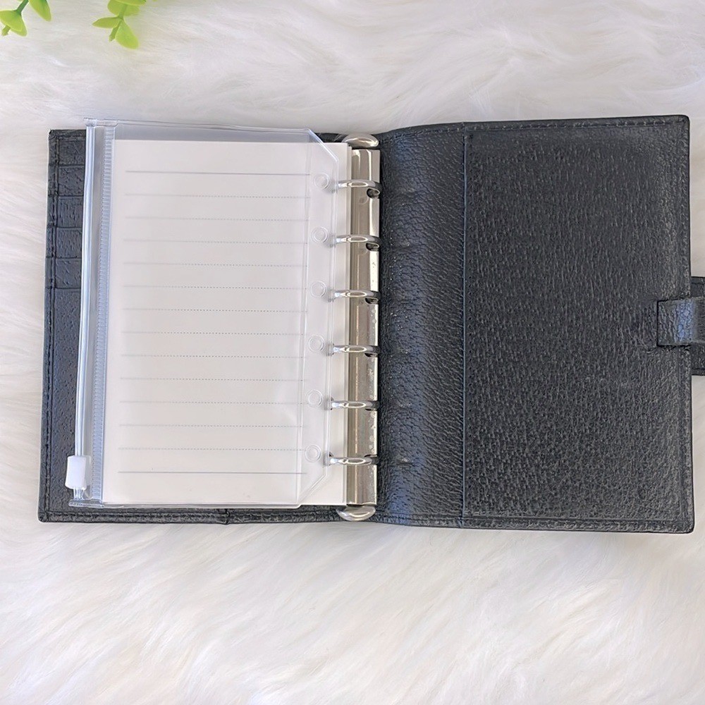 Gucci Black Monogram Agenda