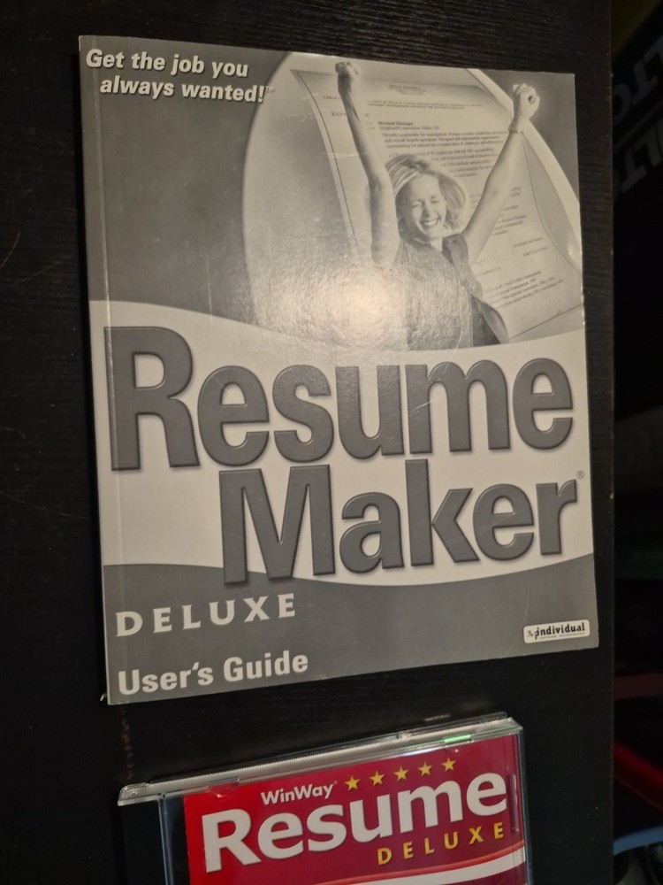 large lot 2000-2010 computer software resume art business software. *read*