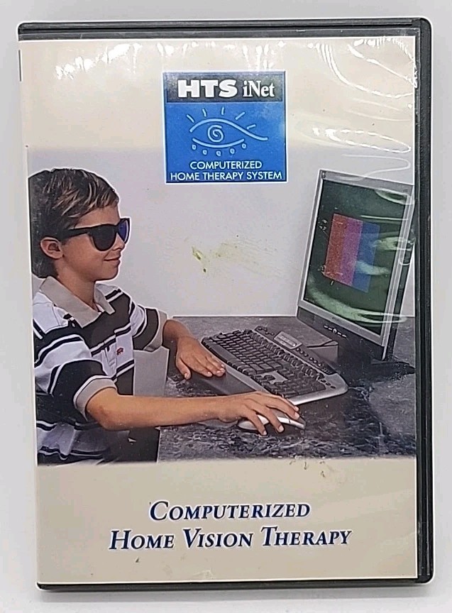HTS iNet Computerized Home Vision Therapy CD-ROM Eye Strain Exercises