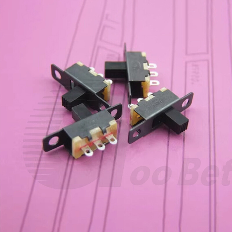 Mini Miniature Model Slide Switch On-OFF 2 Position SPDT 3 Pin Micro Toggle PCB