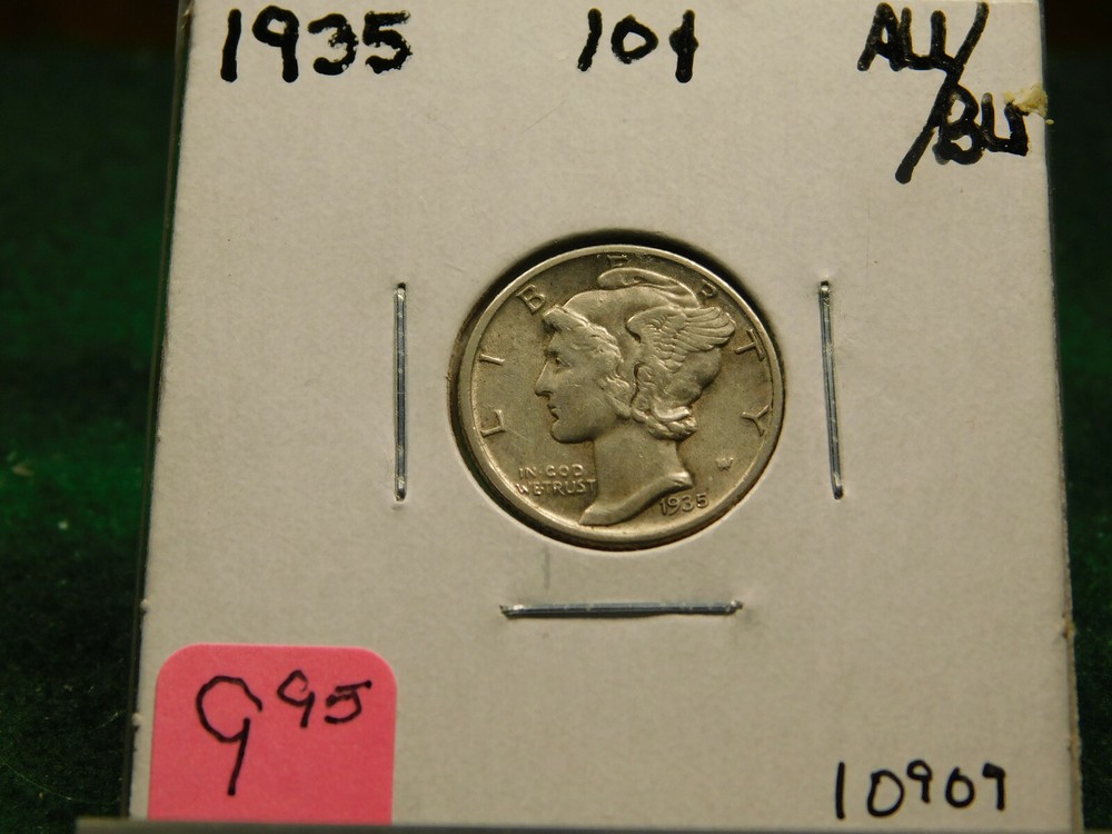 1935    Mercury Dime  Item # 10909