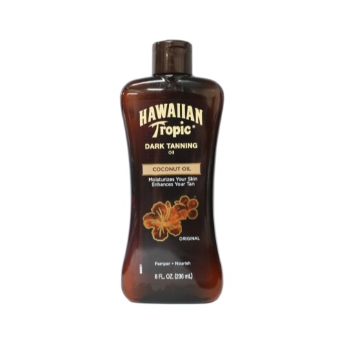 Hawaiian Tropic Dark Tanning Oil, Moisturizing, Nourishing, Original, 8 Oz
