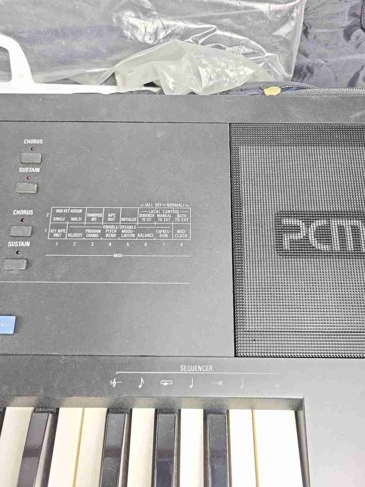 Technics SX-AX3 Synth Keyboard W/Case And Manual