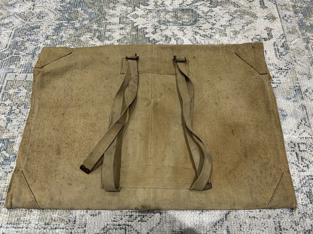 WW2 British Army Royal Artillery Plotting Board Canvas Bag ~ M.E.Co. 1941