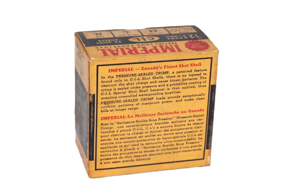 Imperial by CIL 12 Gauge Long Range 1-Pc Shot Shell Box - Empty