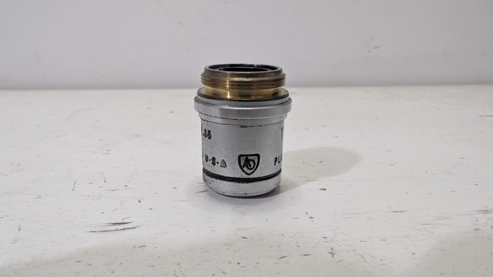 10X AO Plan Achro Objective CAT 1019 Microscope American Optical 10/.25