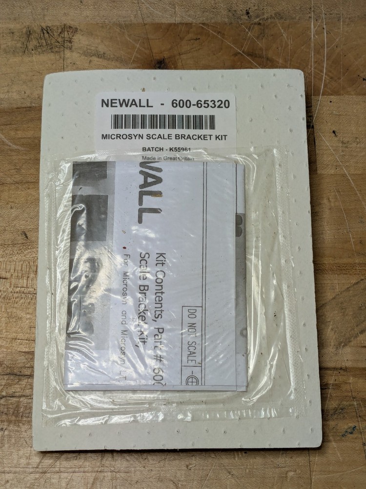 Newall Microsyn 2G Encoder Linear Scale w/ Reader Head & Bracket Kit 10" Travel