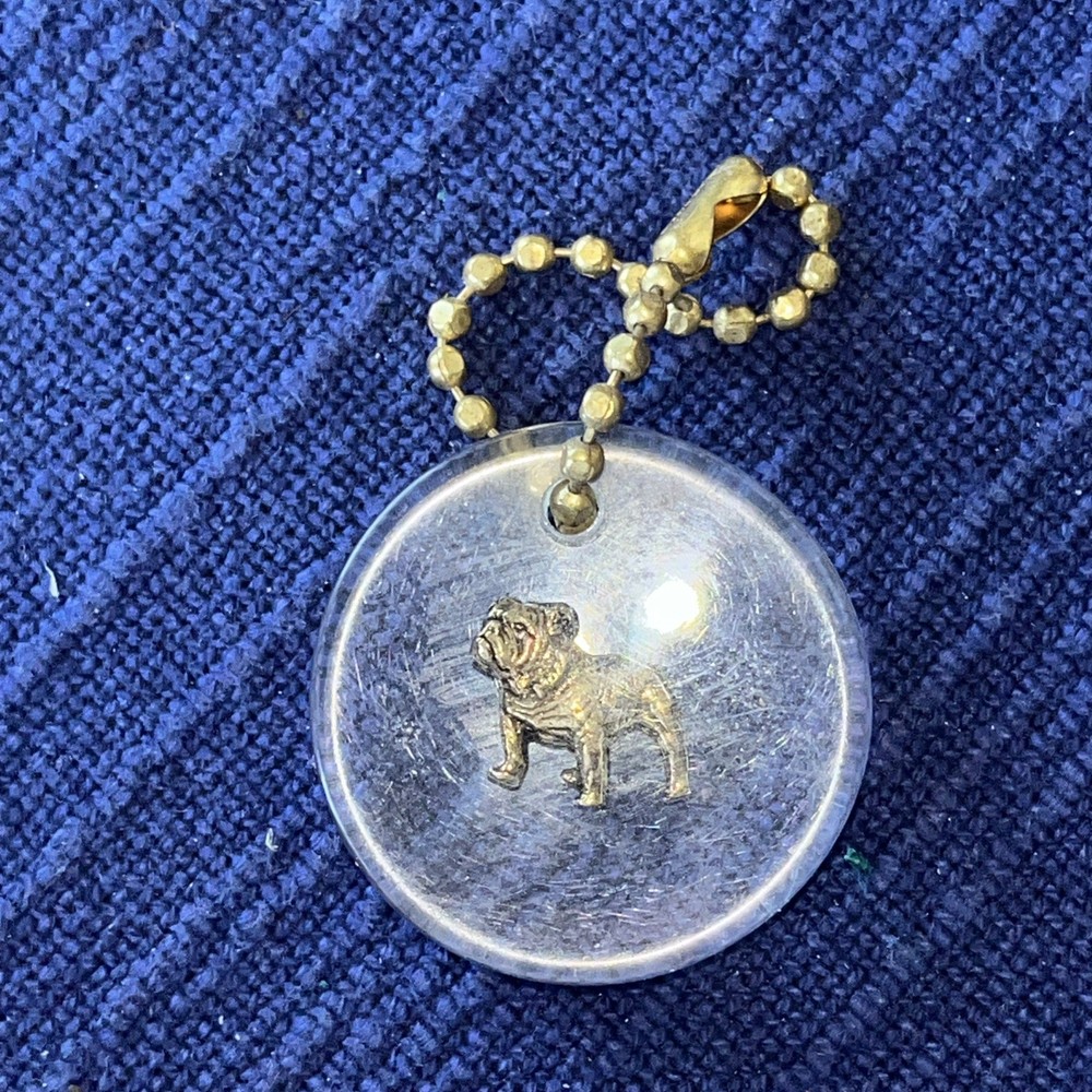 VINTAGE MAC BULLDOG KEYCHAIN