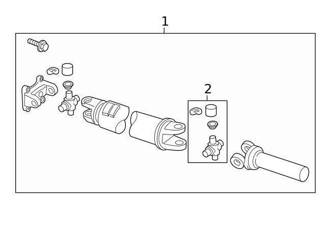Genuine Ford Universal Joint BC3Z-4635-A