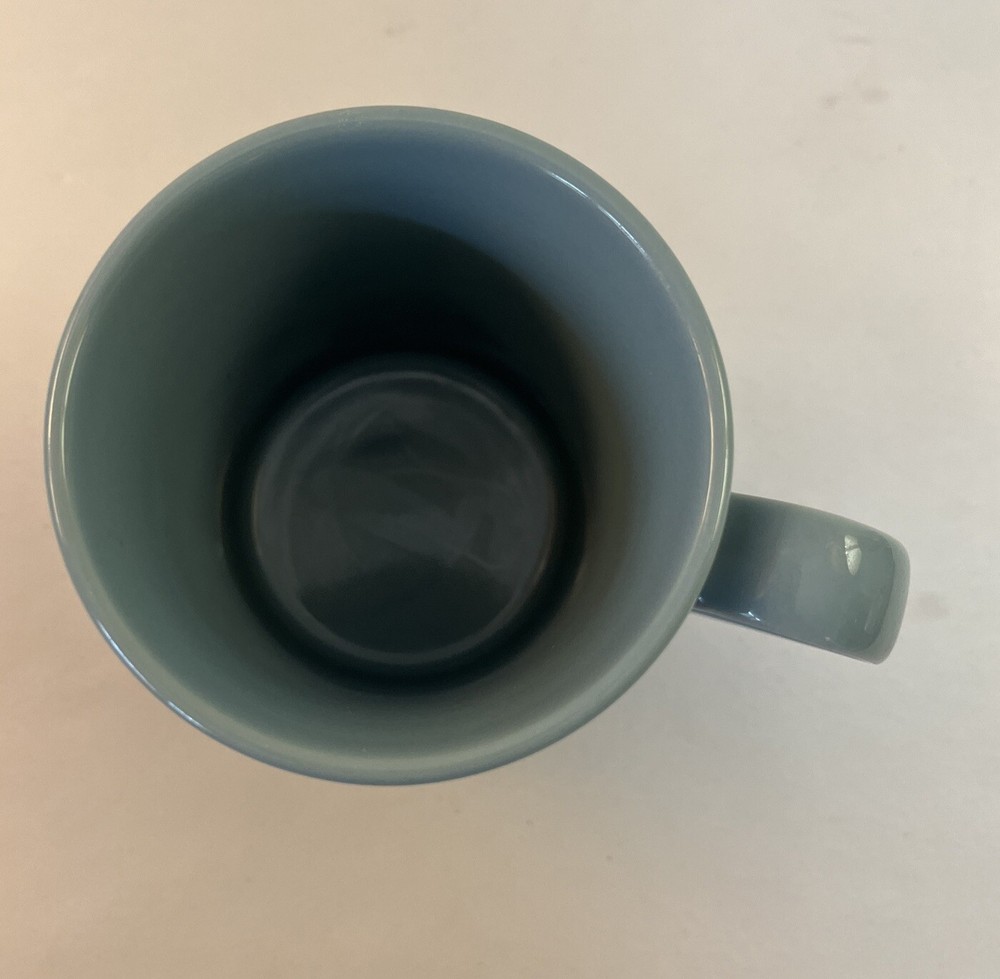 Corning 10 oz Mug Stoneware Light Blue USA