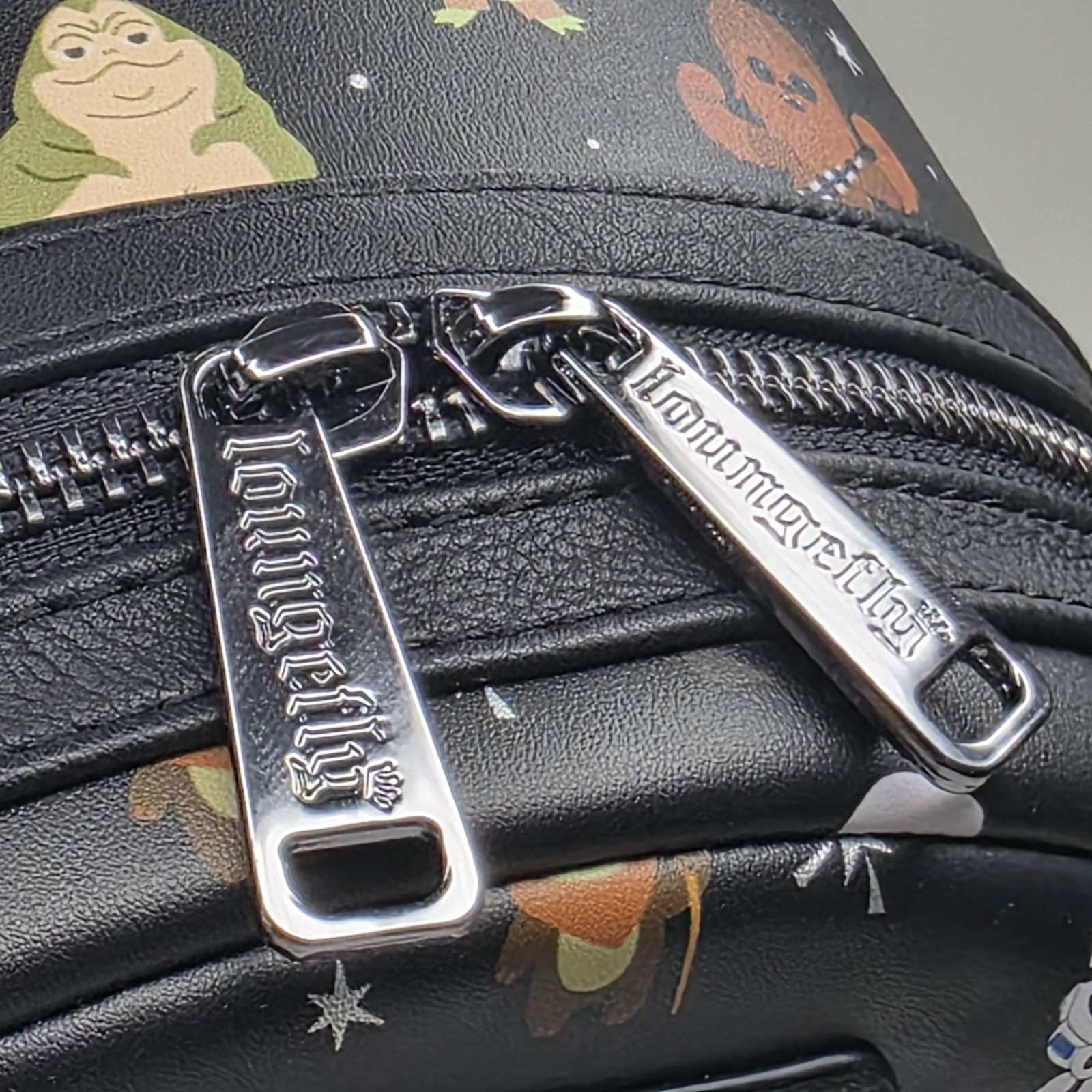 Disney Parks Loungefly Star Wars Characters Mini Backpack Black NWT 2024