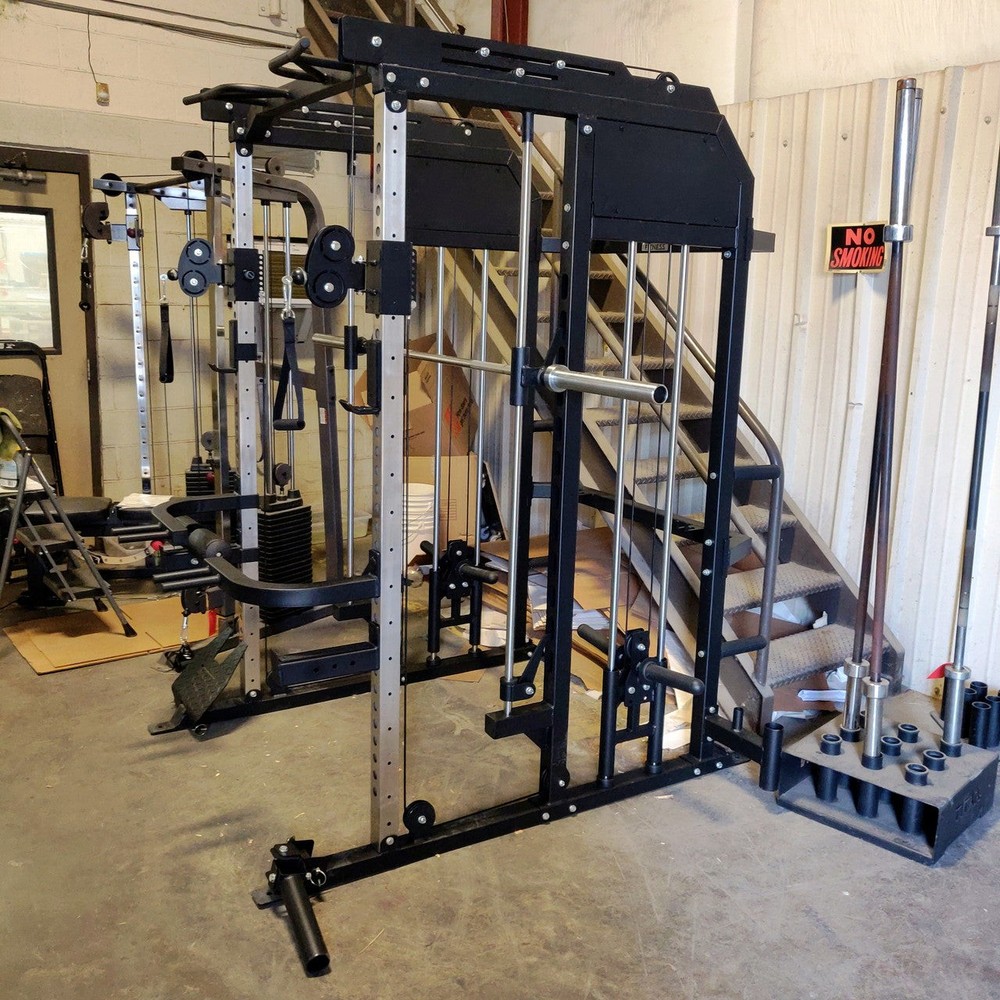 NEW Light Commercial Trainer Power Rack with Smith Machine, Functional Trainer